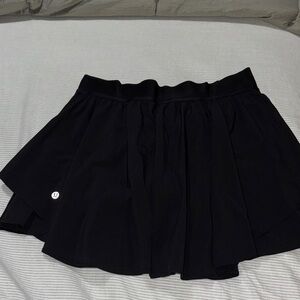Lululemon Black Women's Skort  SZ 10TALL